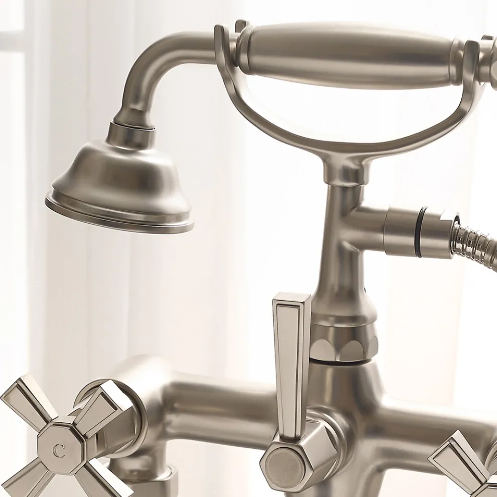 Bodenwannengruppe aus Messing Made in Italy, Vintage-Stil - Silvana