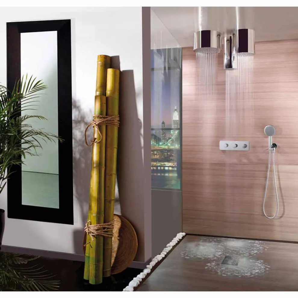 Bossini Runder Brausekopf 1-Strahl in modernem Design