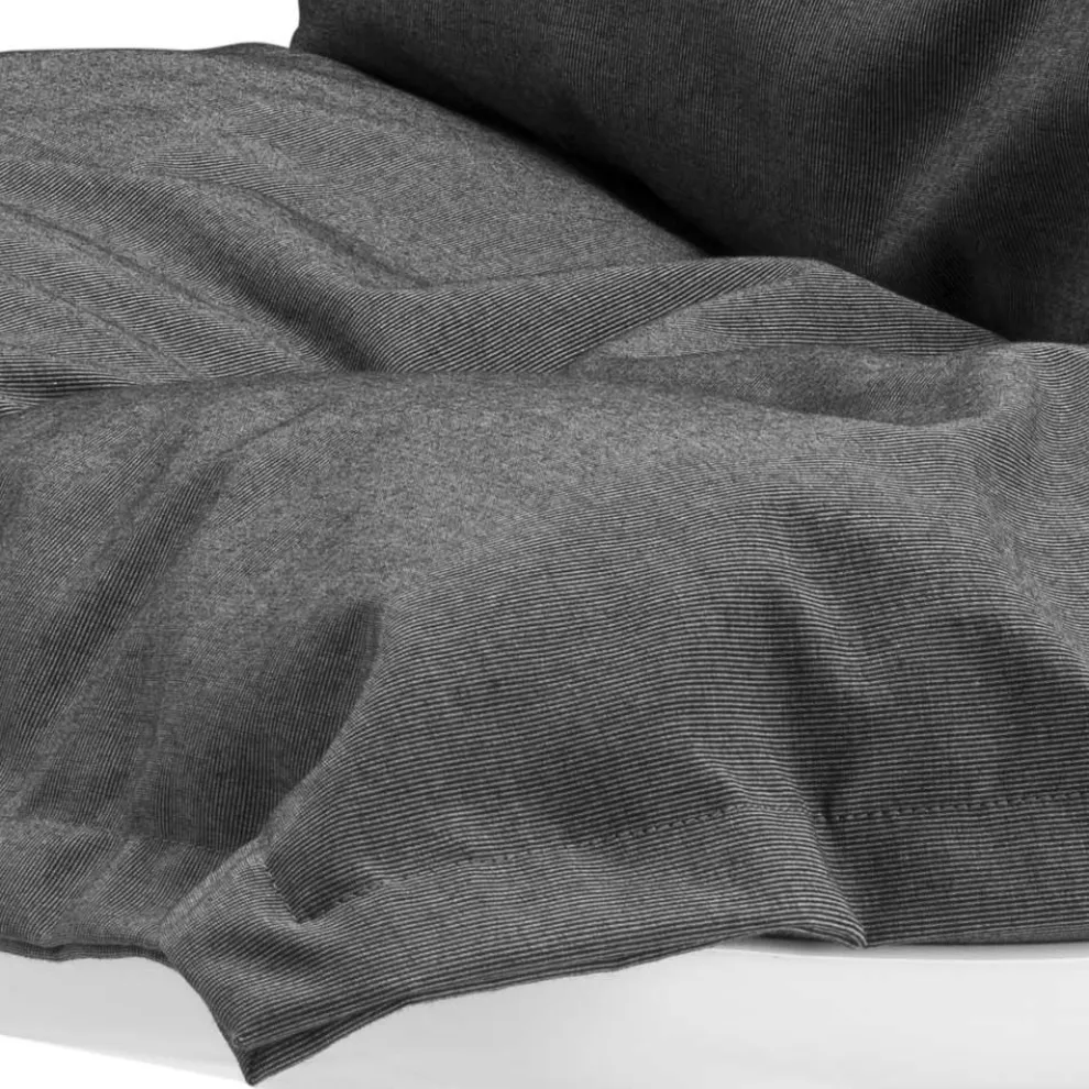 Outdoor-Sessel aus Polyethylen mit Kissen Made in Italy - Freccia