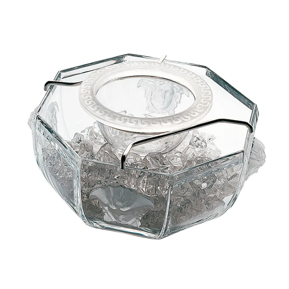Rosenthal Versace Medusa Crystal Kaviarschale aus Kristall - Medusacrystal