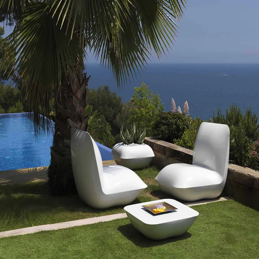 Outdoor-Couchtisch Pillow Vondom, modernes Design 67x67 cm