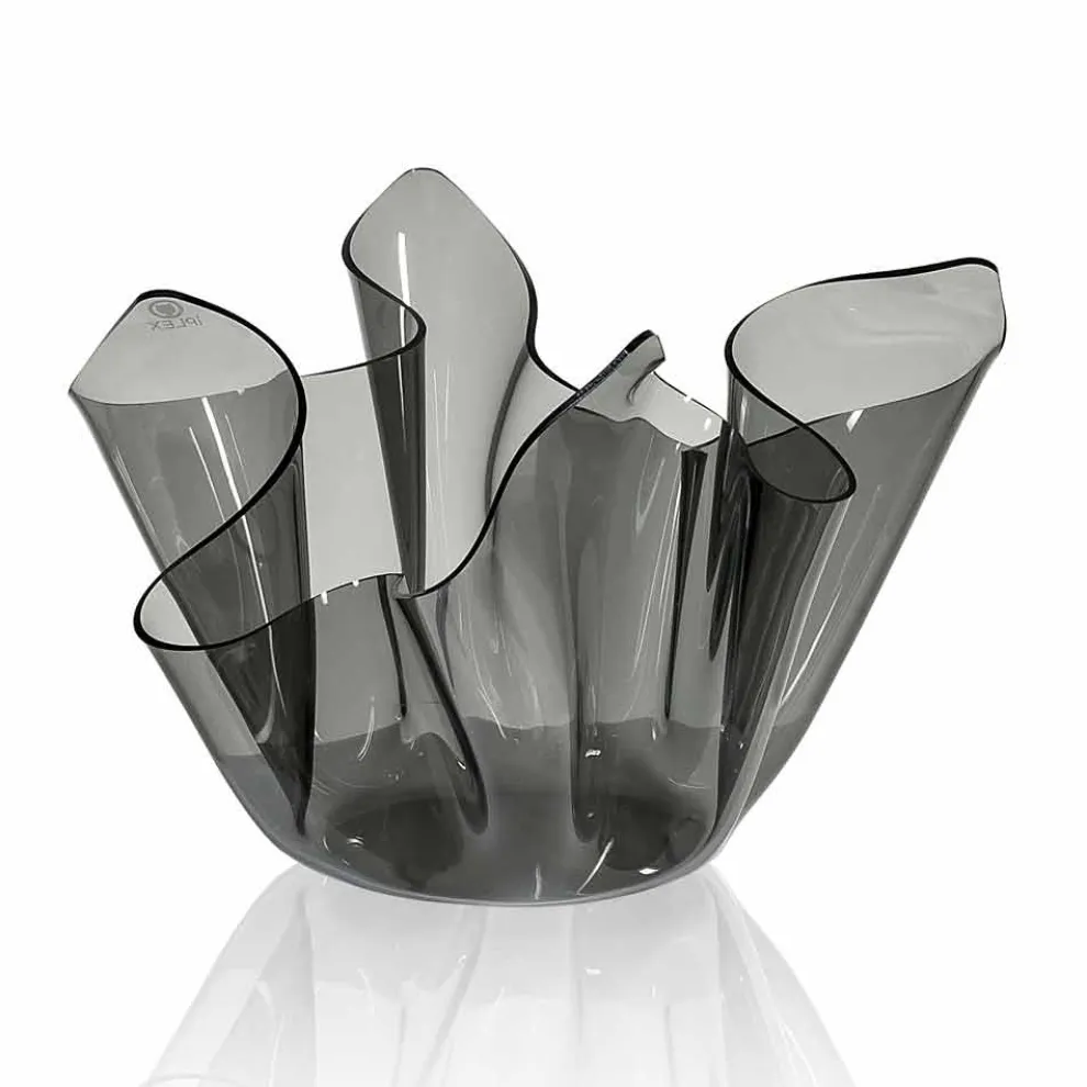 Pina rauchte drapierte Innen- / Außenvase, modernes Design