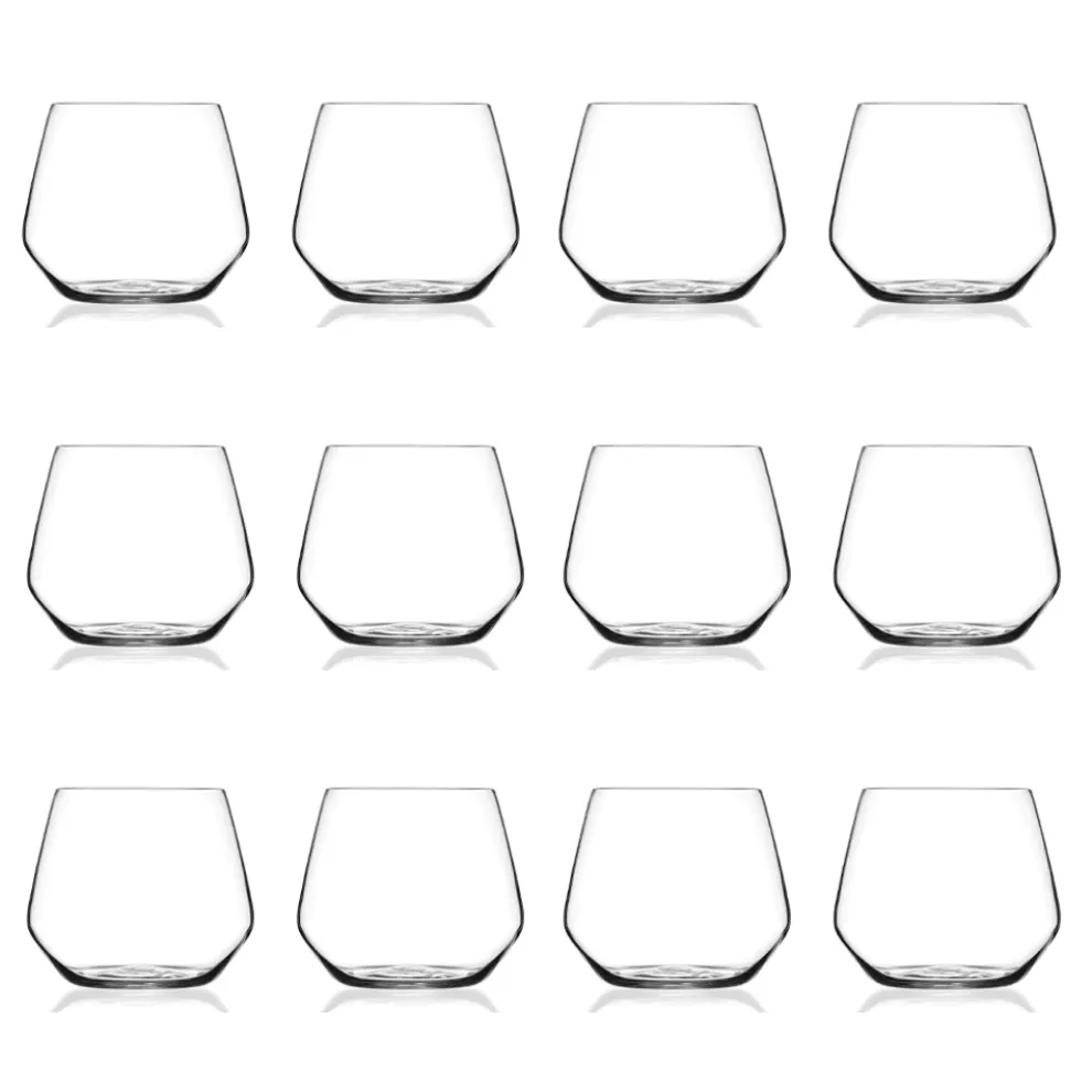 Wassergläser Set in Eco Crystal Minimal Design 12 Stück - Etera