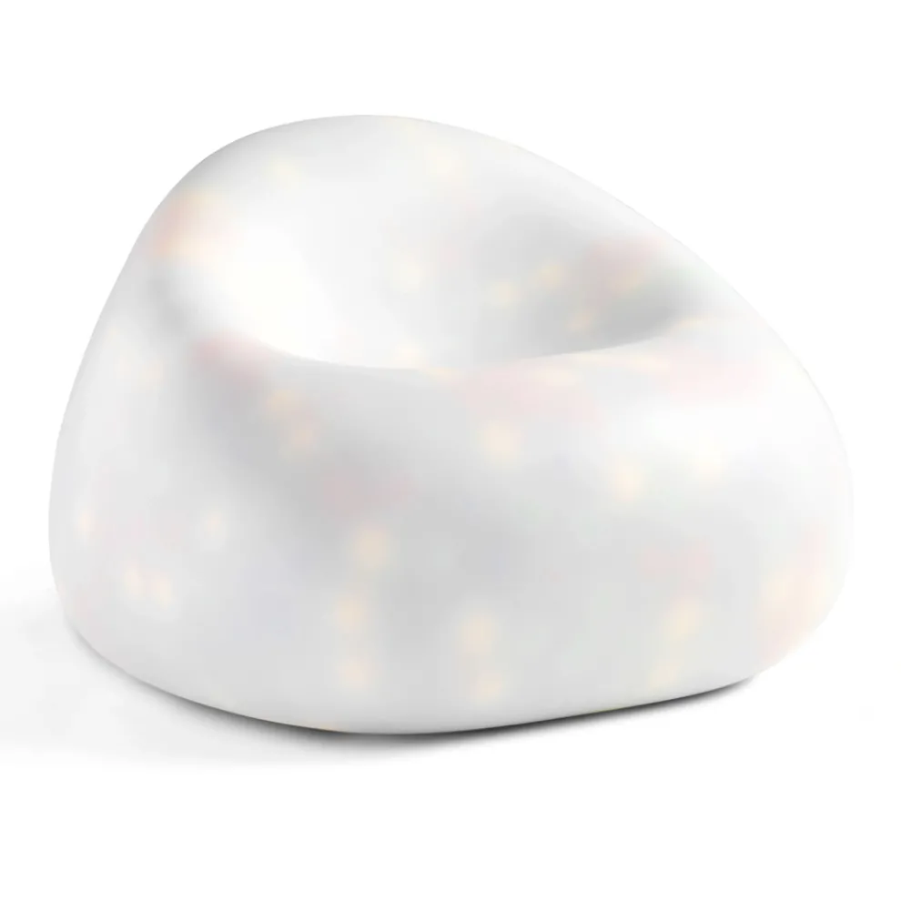 Design Outdoor-Sessel aus farbigem Polyethylen Made in Italy - Ervin