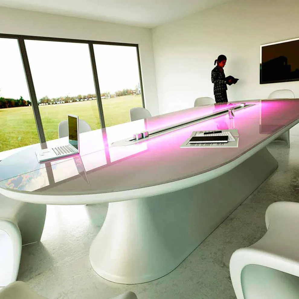 Büro Schreibtisch / Konferenztisch in modernem Design Info Table