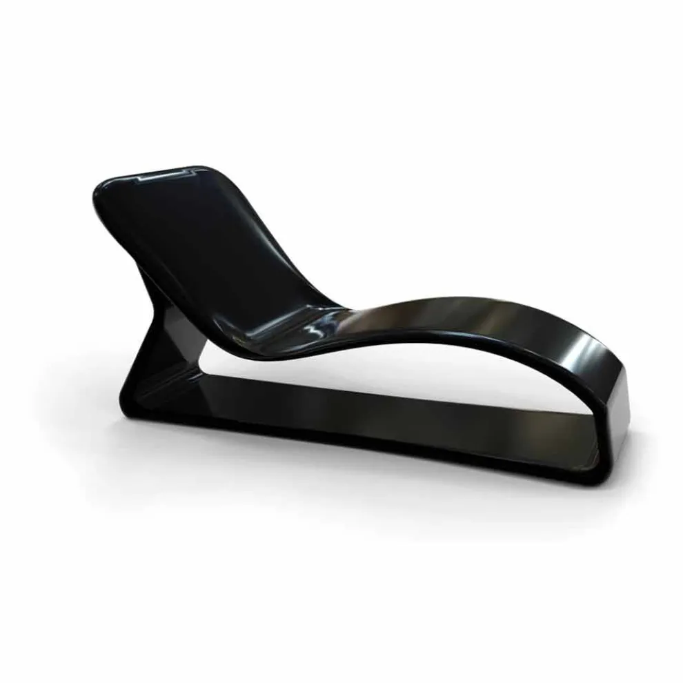 Chaise Longue in modernem Design Kobra Made in Italy