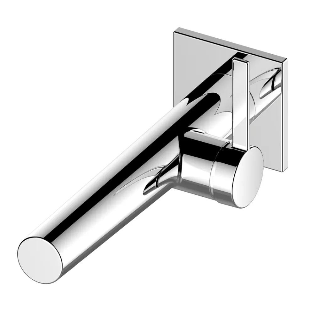 Chrom-Waschtischarmatur zur Wandmontage 3 Größen - Erkole