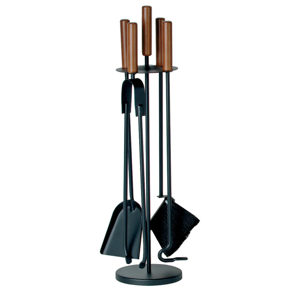 Werkzeughalter mit 4 Zubehörteilen und Metallstruktur, hergestellt in Italien – Papaya