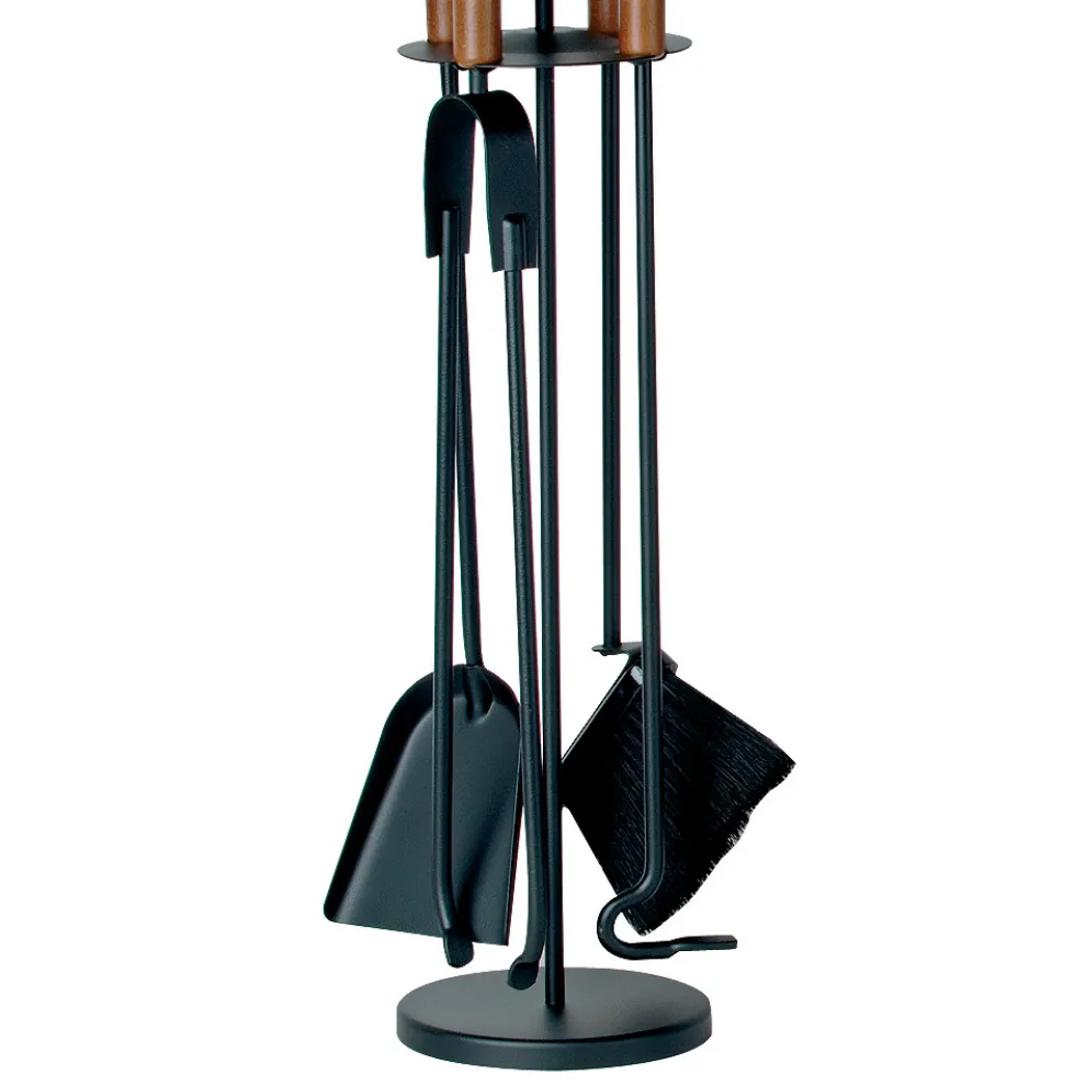 Werkzeughalter mit 4 Zubehörteilen und Metallstruktur, hergestellt in Italien – Papaya