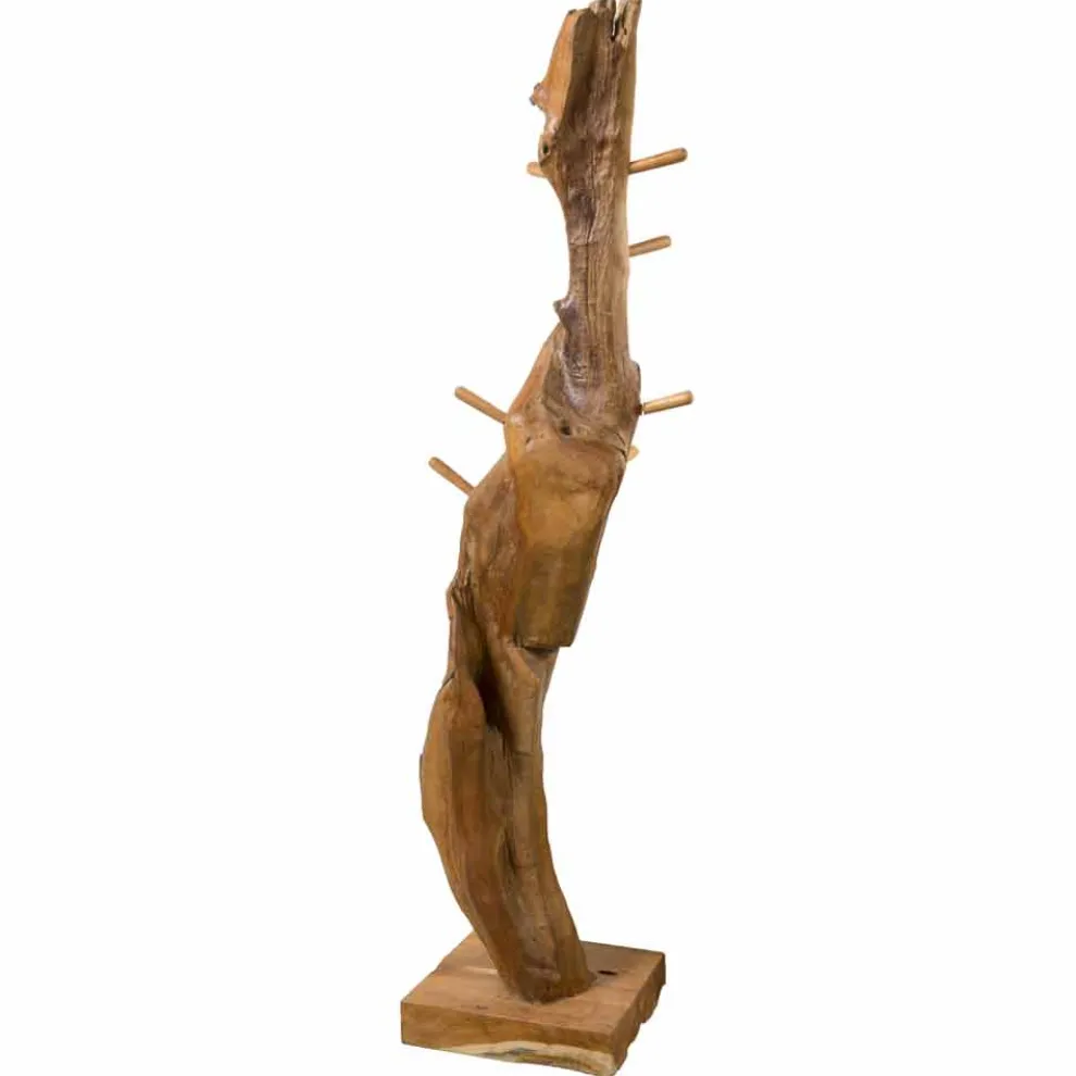 Composition 3 Badezimmermöbel aus Teakholz mit Waschbecken aus Harz - Essence