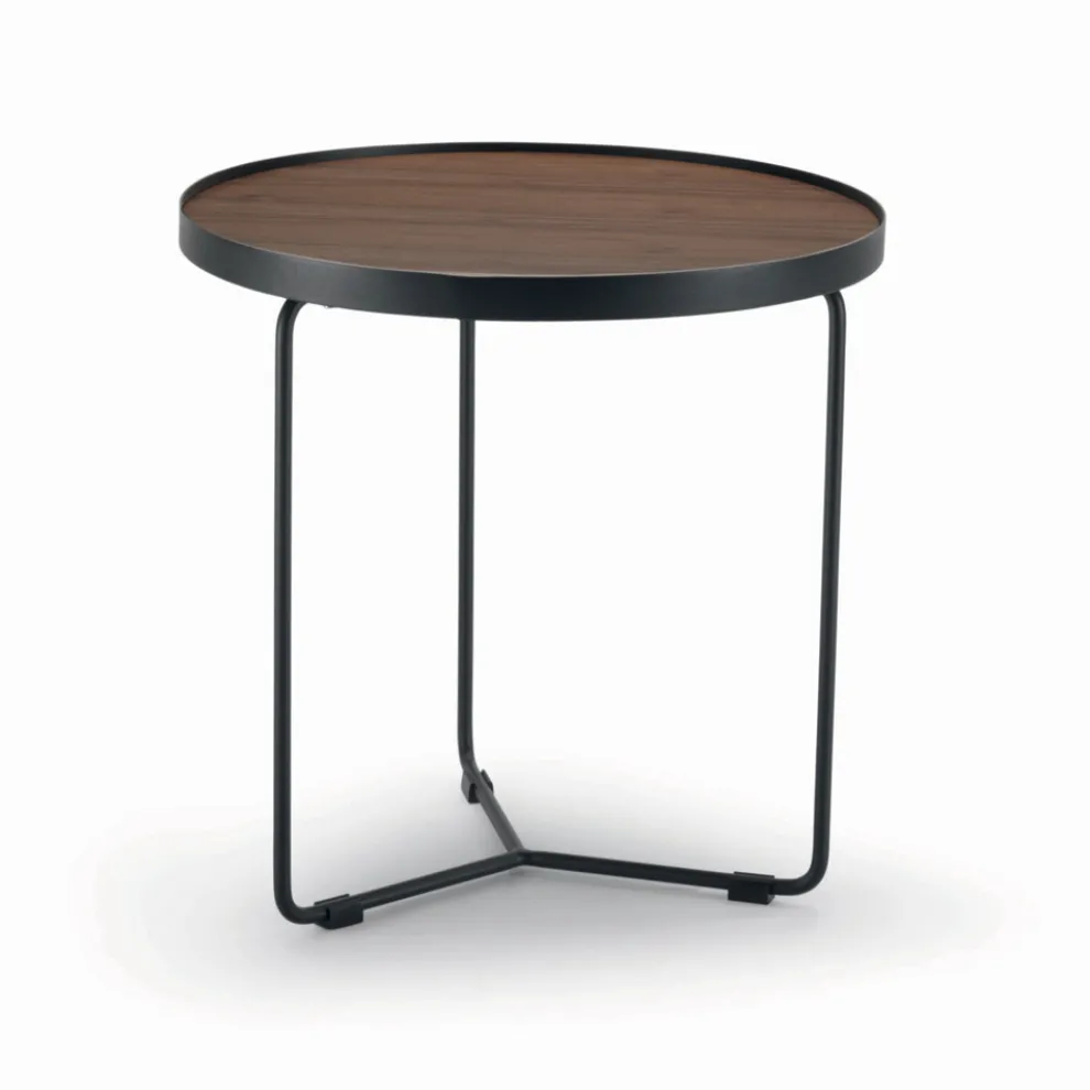 Couchtisch aus Canaletto-Walnuss in verschiedenen Größen Made in Italy - Gubbio