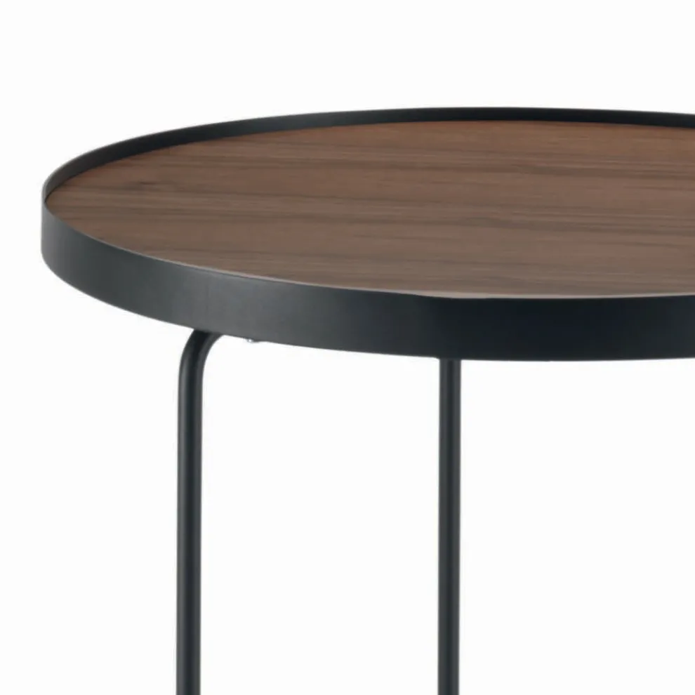 Couchtisch aus Canaletto-Walnuss in verschiedenen Größen Made in Italy - Gubbio