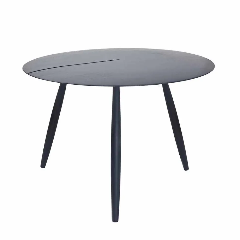 Couchtisch aus massivem Walnussholz oder Esche Made in Italy - Maxime