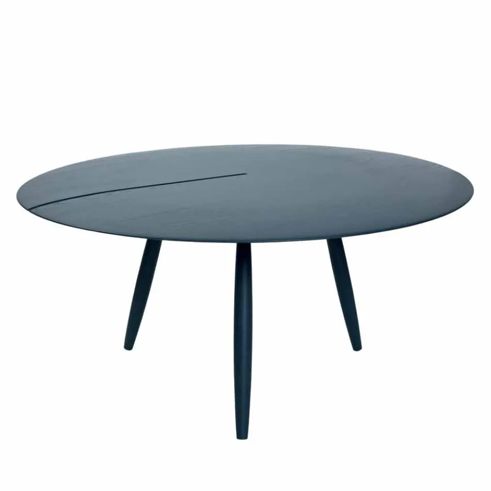 Couchtisch aus massivem Walnussholz oder Esche Made in Italy - Maxime