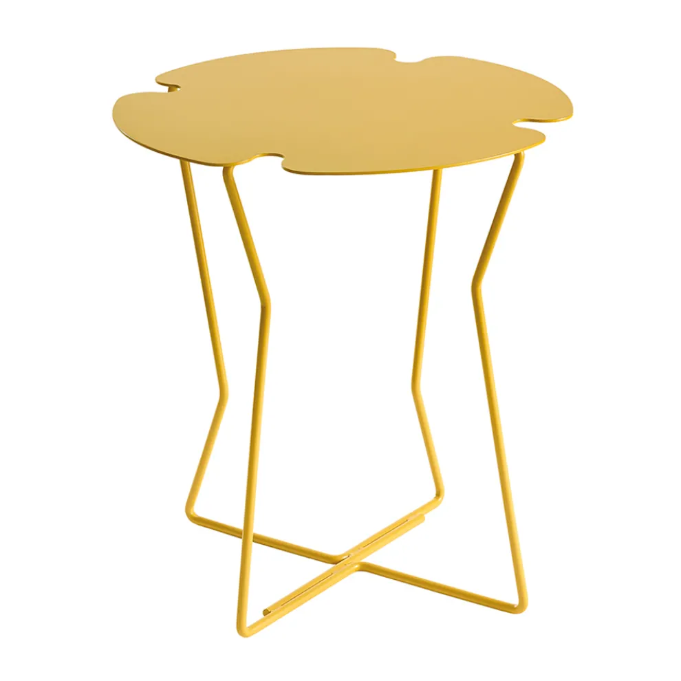 Couchtisch für Wohnzimmer in Metall, Design in verschiedenen Farben - Kathrin