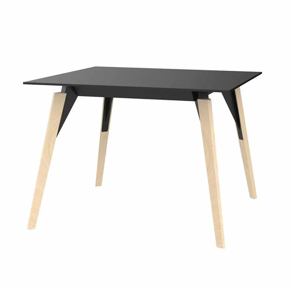 Couchtisch in Holz und Hpl Verschiedene Farben 2 Größen - Faz Wood von Vondom