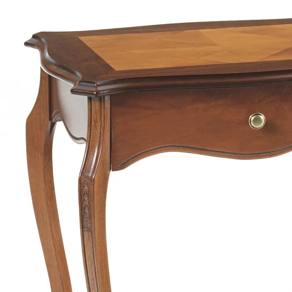 Couchtisch mit 1 Regal und 1 Schublade Made in Italy – Acoran