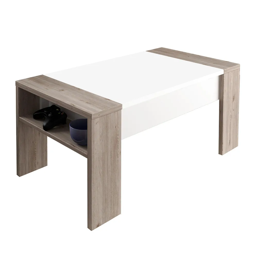 Couchtisch mit ökologischem Holzbehälter – Cripto