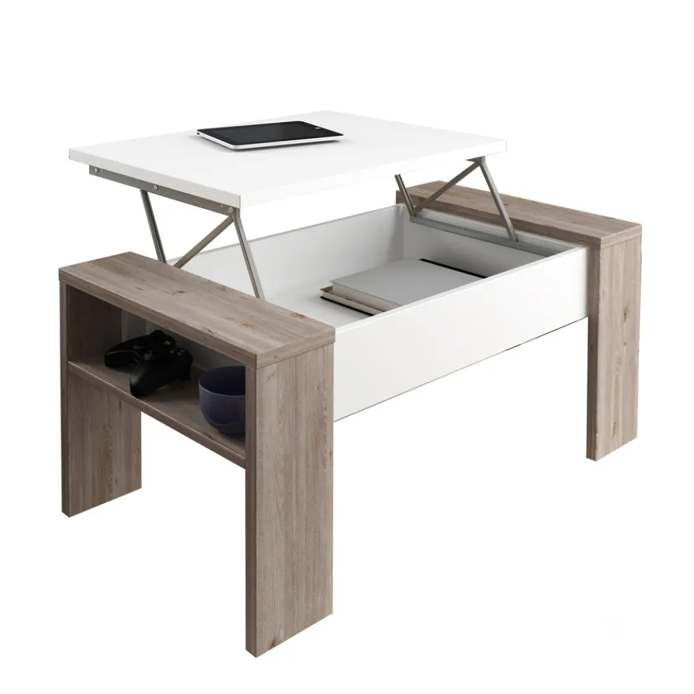 Couchtisch mit ökologischem Holzbehälter – Cripto