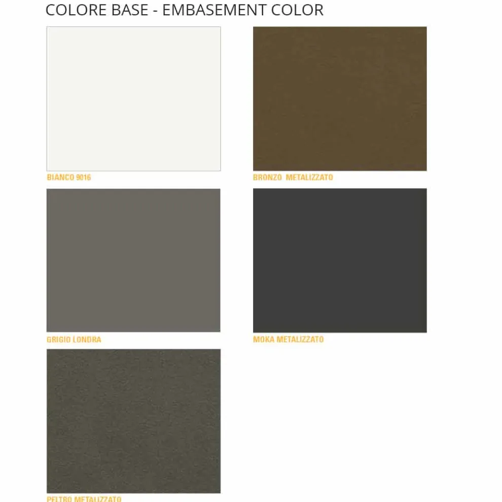 Couchtisch mit runder Platte aus laminiertem HPL Made in Italy - Mina