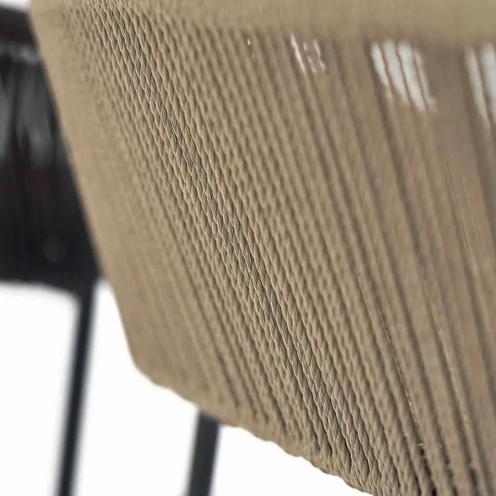 Hochwertiger Outdoor Sessel handgeflechtet 2 Teile Varaschin