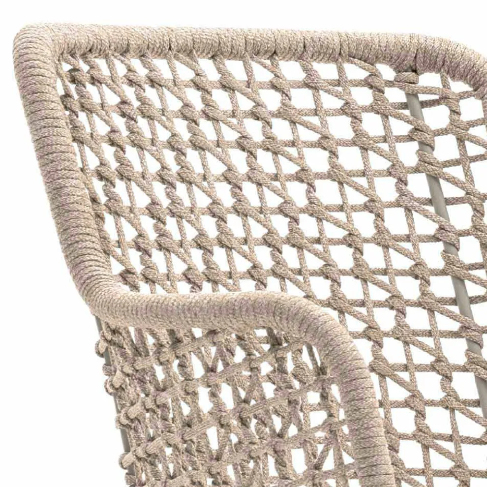 Gepolsterter Outdoor-Sessel in modernem Design Varaschin Emma