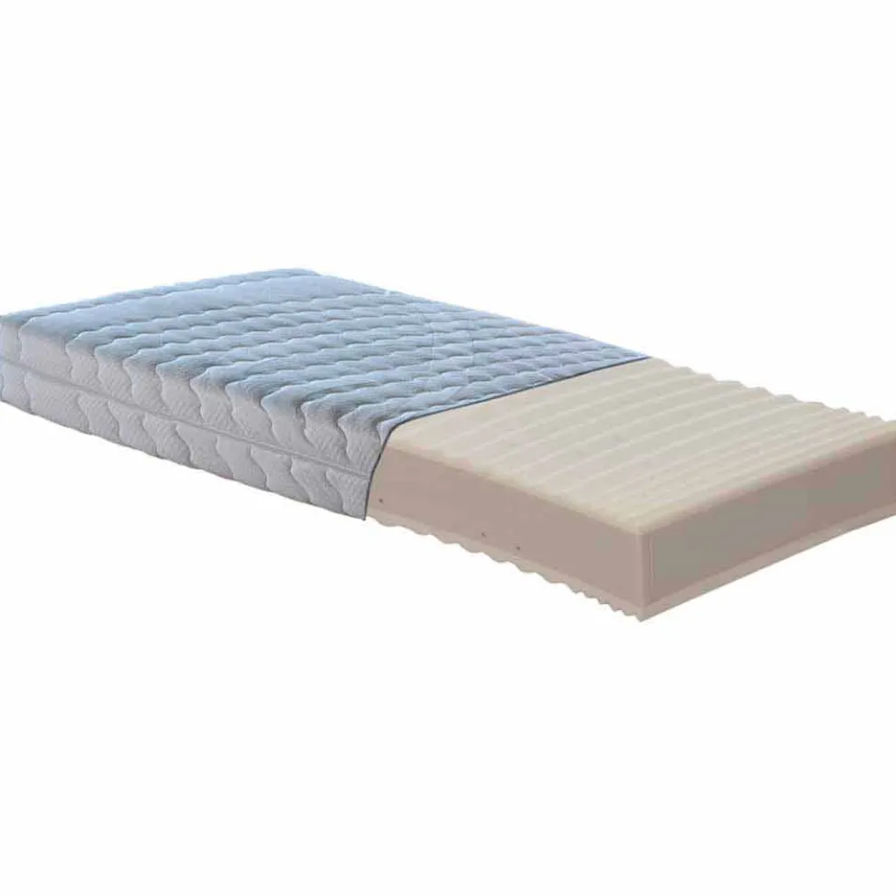 Doppel-Taschenfederkernmatratze Anti-Milben Bio-Federn - Biomolle