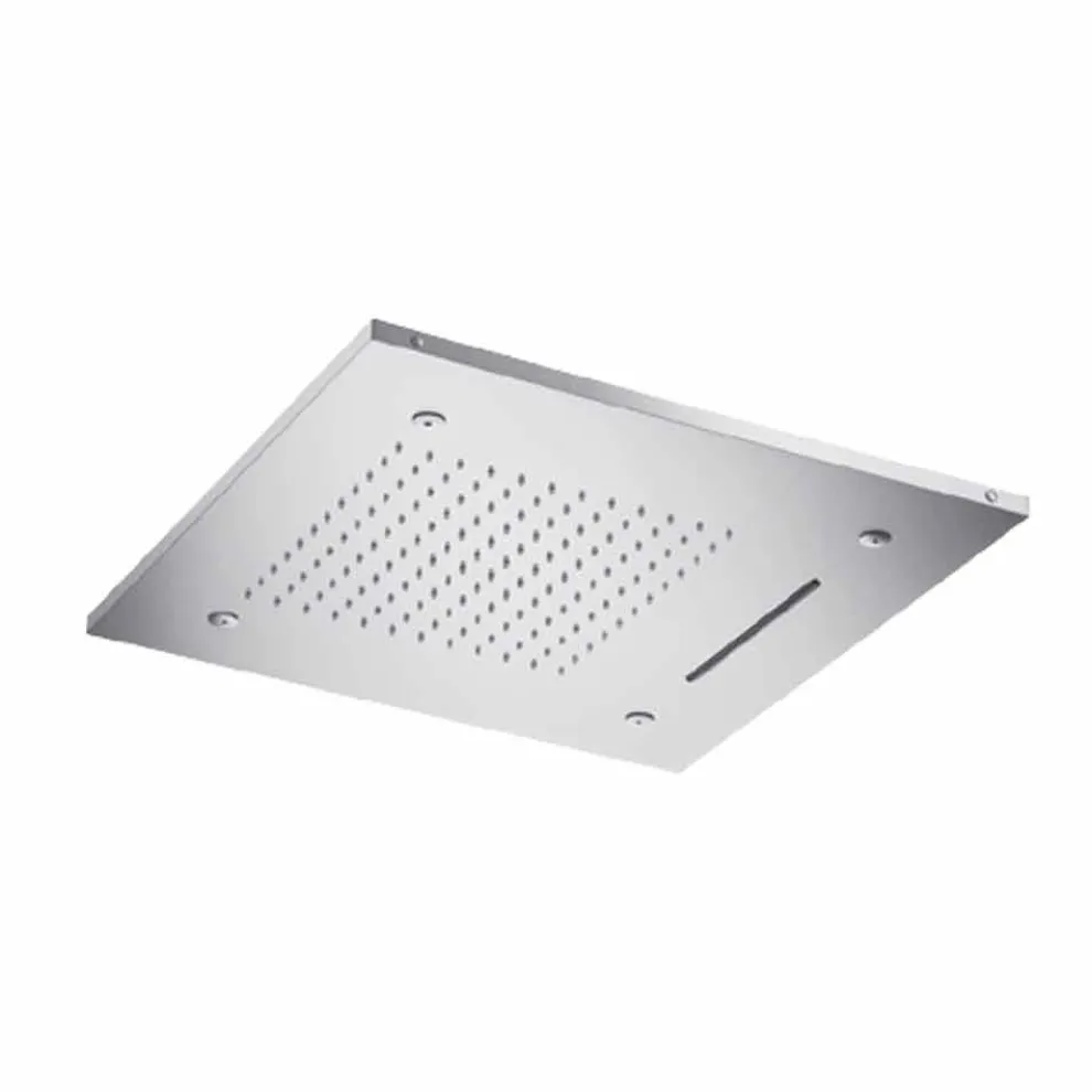 Decken-Duschkopf aus Edelstahl mit 3 Düsen Made in Italy - Frido