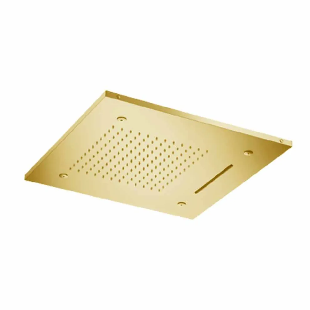 Decken-Duschkopf aus Edelstahl mit 3 Düsen Made in Italy - Frido