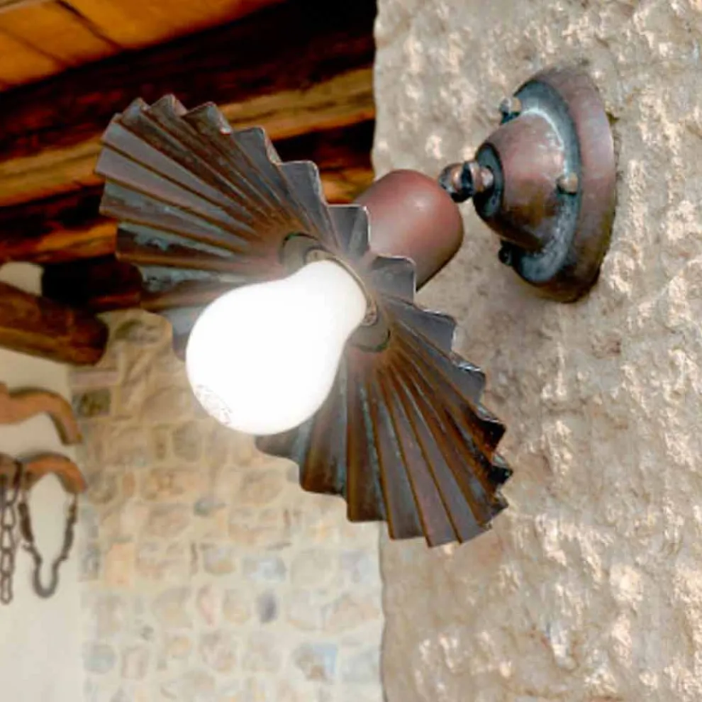 Deckenlampe aus Messing Civetta von Aldo Bernardi