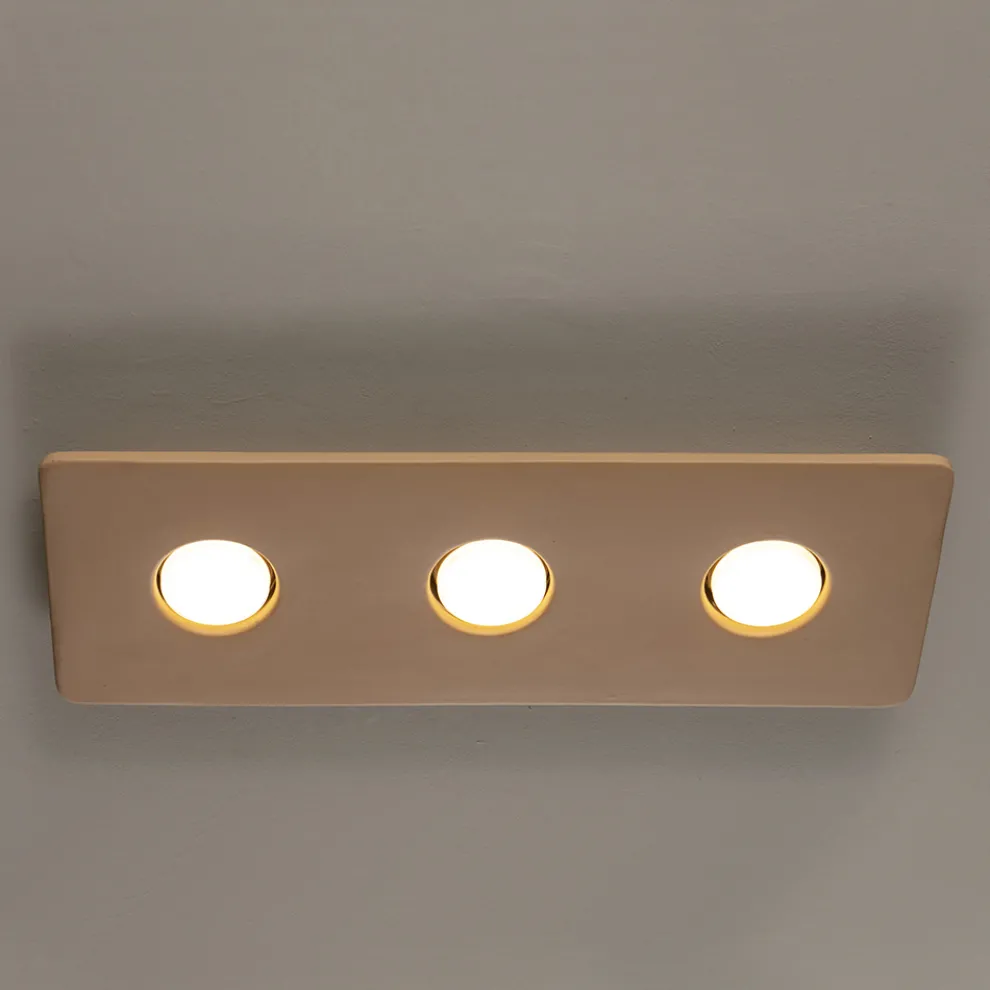 Deckenlampe aus toskanischer Majolika Handgefertigt in Italien - Toscot Vivaldi