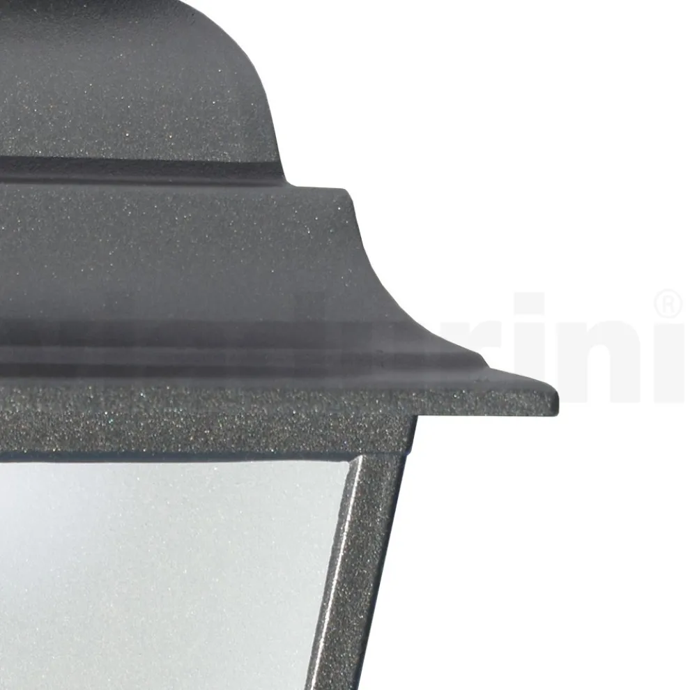 Deckenlaterne aus Aluminiumdruckguss und Glasdiffusor - Scintilla