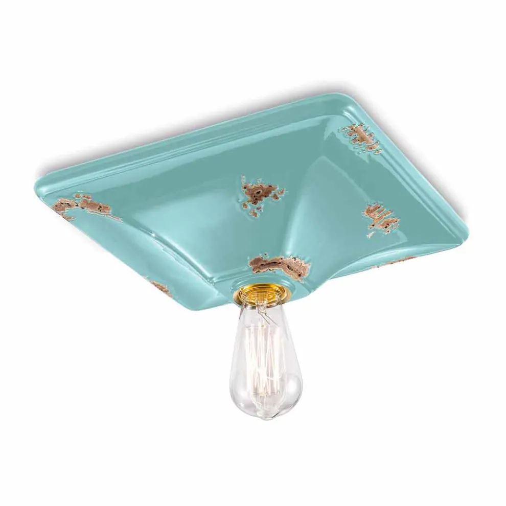 Deckenleuchte im Retro Design aus Keramik Karen Ferroluce