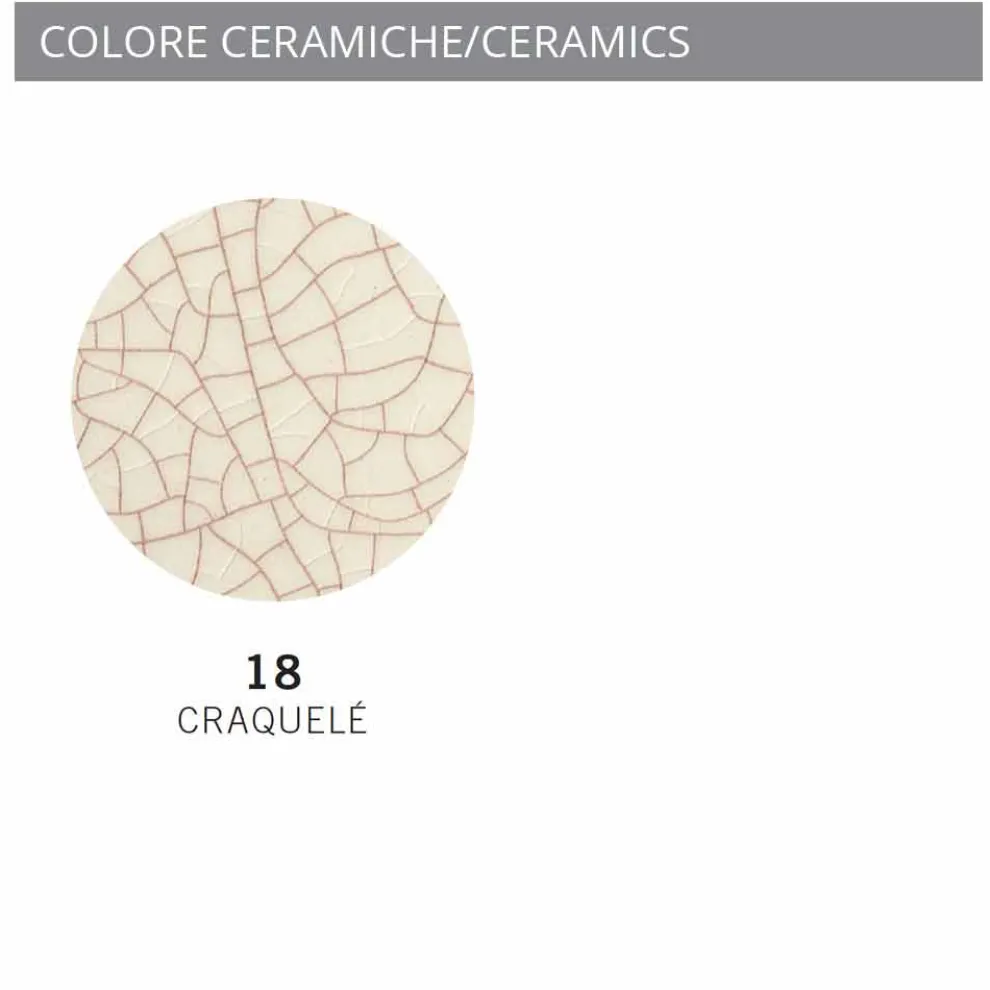 Deckenleuchte Vintage aus Keramik und Metall Elaine Ferroluce