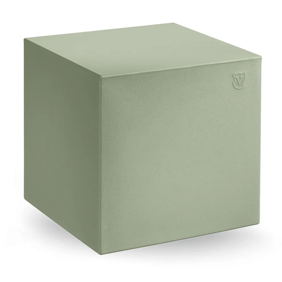 Dekorativer Hocker aus Polyethylen 8 Ausführungen Made in Italy - Viky