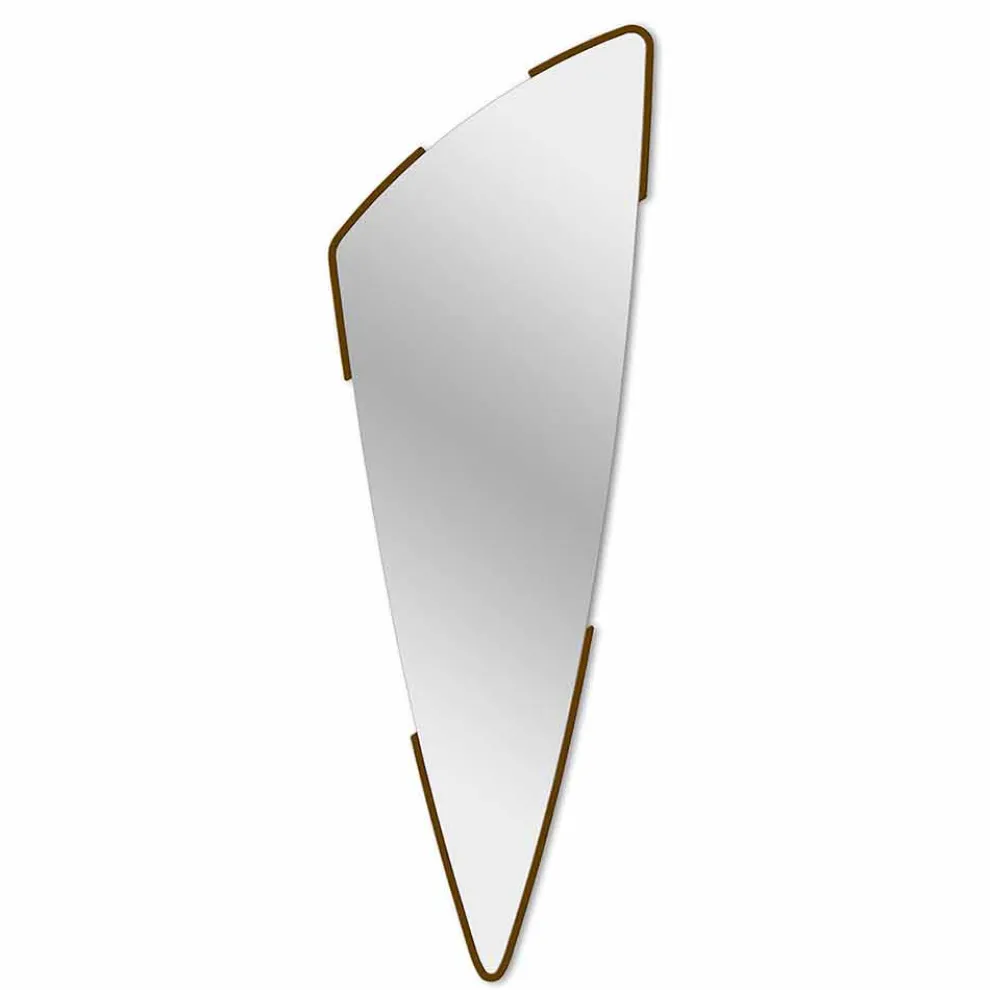 Dekorativer Wandspiegel Modernes Design in 4 Farben Made in Italy - Spino