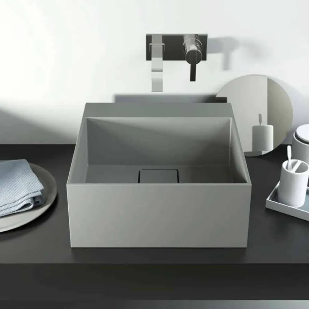 Design Aufsatzwaschbecken in Italien hergestellt, Lavis