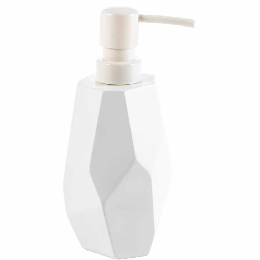 Design Badaccessoire-Set aus Holz und Harz Rivalba