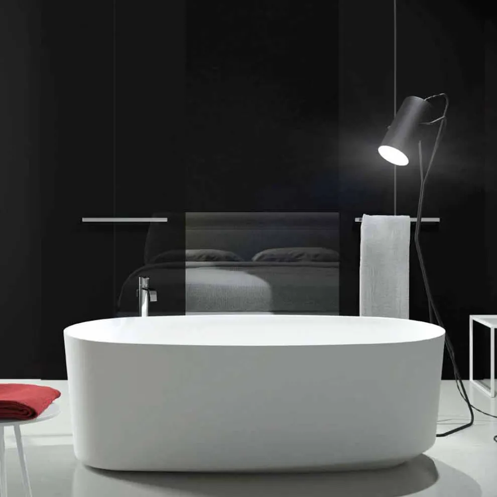 Design Badewanne freestanding in Italien hergestellt, Dongo