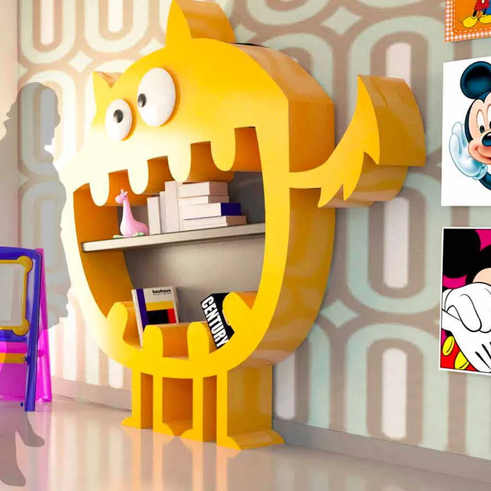 Design Bücherregal Hardy Made in Italy