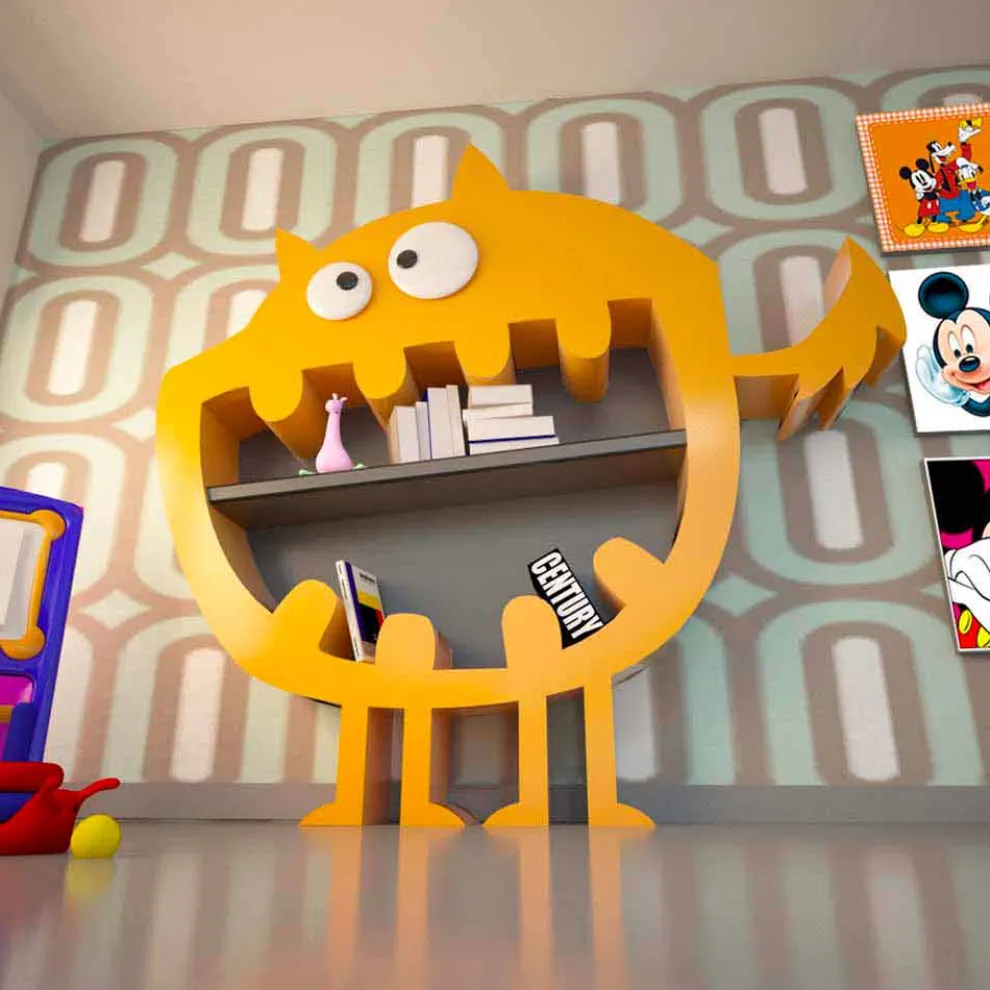 Design Bücherregal Hardy Made in Italy