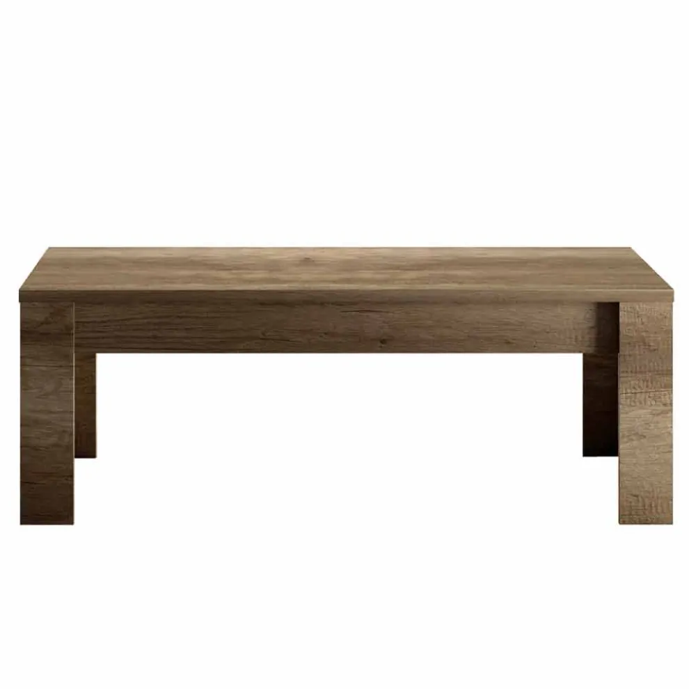 Design Couchtisch aus Eiche oder weißem Melamin Made in Italy - Terno