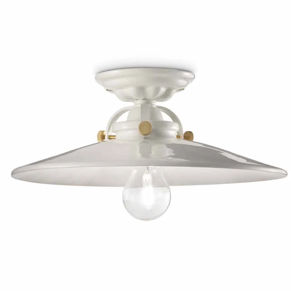 Design Deckenleuchte aus Keramik Louise Ferroluce