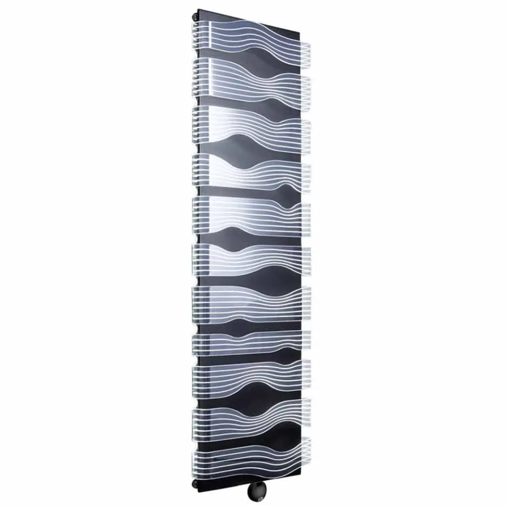 Design Elektrischer Heizkörper für Wohnzimmer oder Badezimmer mit 1000 W LED - Shine