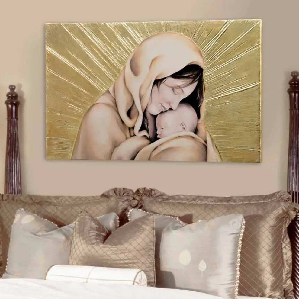 Design Gemälde handgefertigt Amore Infinito von Viadurini Decor