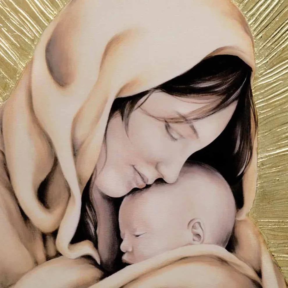 Design Gemälde handgefertigt Amore Infinito von Viadurini Decor