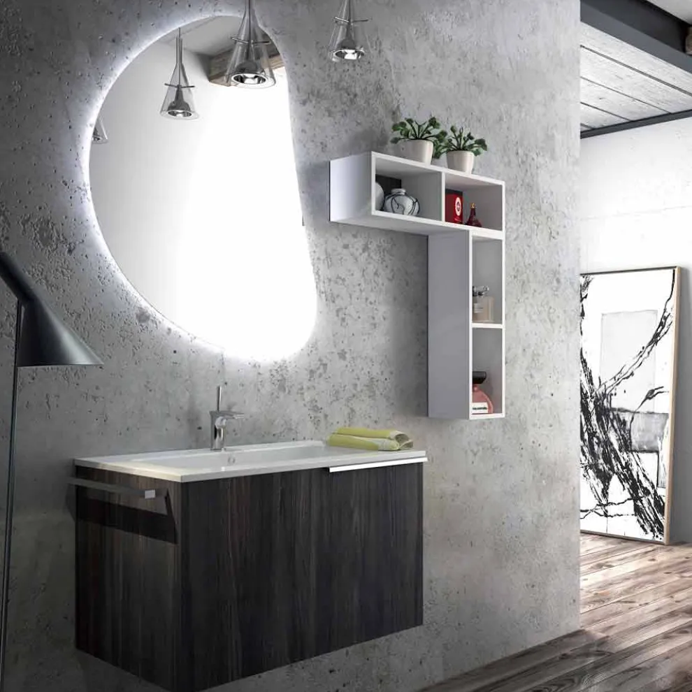 Design Hängende Badezimmerkomposition made in Italy, Triest