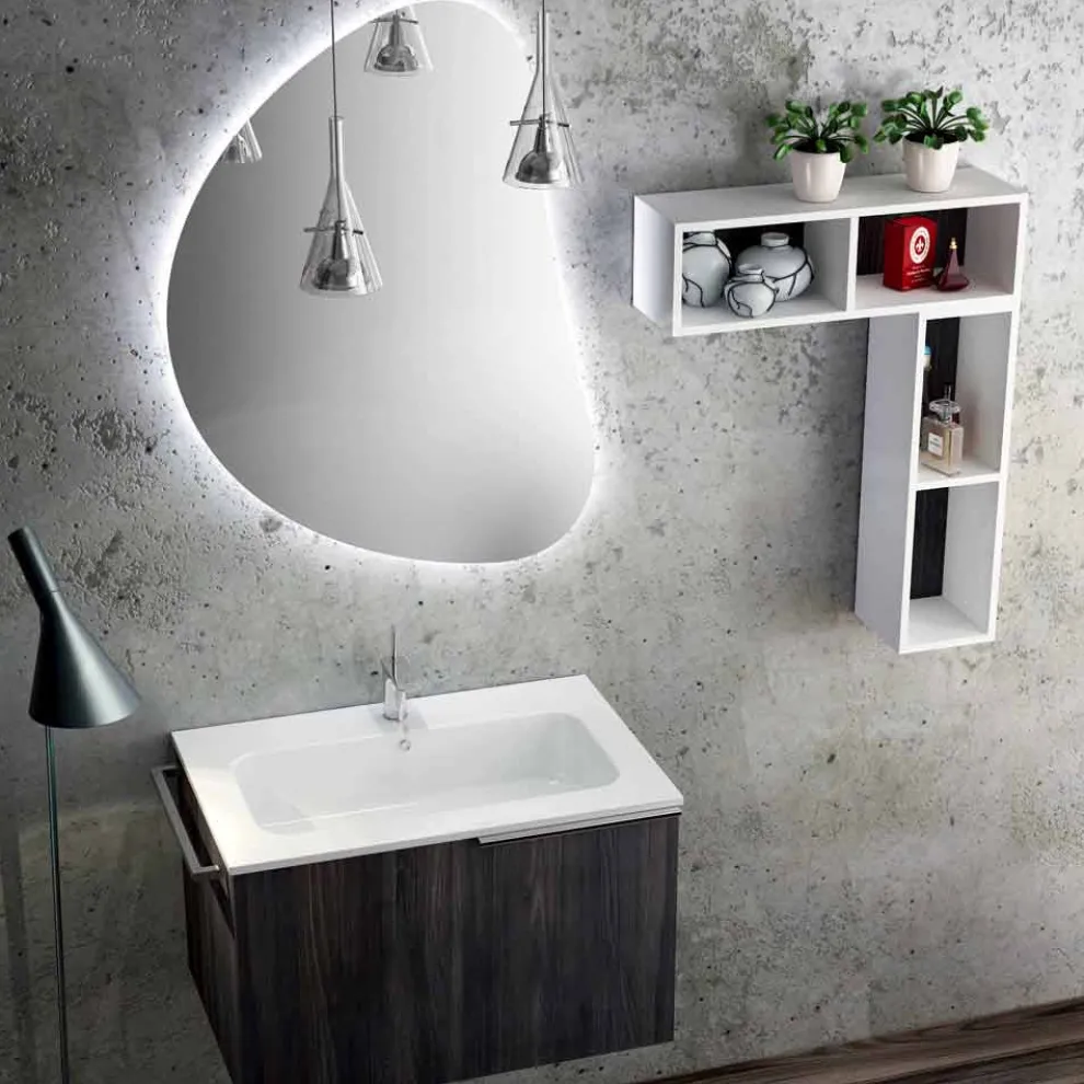 Design Hängende Badezimmerkomposition made in Italy, Triest