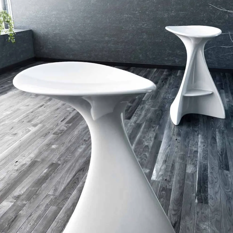 Design Hocker modern Vega Made in Italy