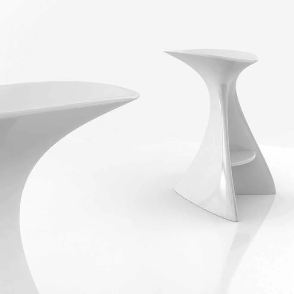 Design Hocker modern Vega Made in Italy